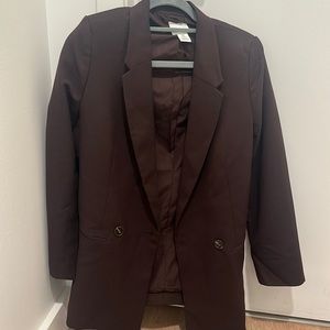 H&M Oversized Brown Blazer | Never Worn without tags